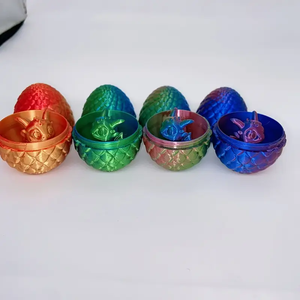 Modè<span class=keywords><strong>le</strong></span> de jouet en plastique créatif imprimé en 3D petit oeuf de dragon volant pour enfants inspiré de la décoration sur <span class=keywords><strong>le</strong></span> thème des animaux du dragon - Product Image 5