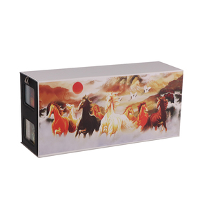 Boîte à cartes personnalisable en cuir PU, fabriquée à la main, pour les jeux <span class=keywords><strong>Commander</strong></span> et Cube, de haute qualité / rangement pour cartes à collectionner <span class=keywords><strong>Magic</strong></span> - Product Image 5