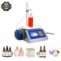 Machine de remplissage semi-automatique de bureau avec PLC et pesage haute précision pour bouteilles en verre et en plastique (lait/eau pure)