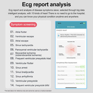 Montre connectée VivoTime GE30 ECG+PPG AMOLED avec étanchéité IP68, charge magnétique et suivi de la fréquence cardiaque - Product Image 3