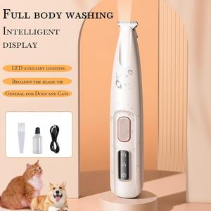 Rechargeable Cordless <b>Cat</b> Hair Trimmer Washable Pet <b>Shaver</b> for <b>Cats</b> and Small Dogs Stainless Steel & Plastic Grooming Tools - Product Image 4