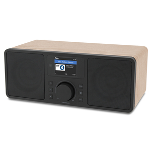 2025 mới nhất Stereo nhà di động đài phát thanh với khung gỗ DAB/FM và cho <span class=keywords><strong>Bluetooth</strong></span> kỹ thuật số Internet Radio với chức năng đồng hồ - Product Image 1