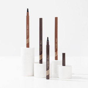 Stylo à sourcils liquide brun foncé LIPHIP 01 à quatre pointes ultra-fines, design à quatre griffes, résistant à l'eau, pour un look naturel et éclatant des sourcils - Product Image 5