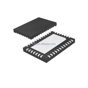 แผ่นสัมผัส VFQFN 38ฝังตัว ATA6616-P3QW ชิ้นส่วนวงจรอิเล็กทรอนิกส์ช่องผู้ผลิต - Product Image 1