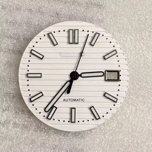 Esfera de reloj de polipropileno luminoso verde de 30,5 mm 5711, manecillas de reloj compatibles con el movimiento NH35/36 - Product Image 6