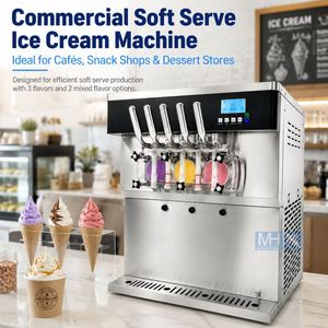 Máquina <span class=keywords><strong>de</strong></span> <span class=keywords><strong>Helado</strong></span> Suave <span class=keywords><strong>de</strong></span> Alta Eficiencia con 3 Sabores, Comercial, para McDonald's - Product Image 2