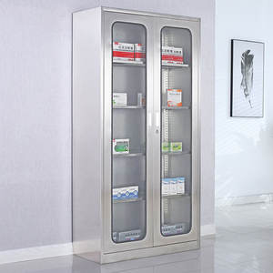 <span class=keywords><strong>Armoire</strong></span> de rangement modulaire en acier inoxydable avec porte en verre, vente chaude, <span class=keywords><strong>pas</strong></span> cher, pour <span class=keywords><strong>pharmacie</strong></span>, meubles médicaux, implants médicaux, hôpital - Product Image 1