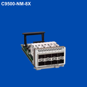 สำหรับ 9500 C9500-NM-8X โมดูลเครือข่าย 8 พอร์ต 10G SFP+ SNMP QoS รับประกัน 1 ปี ความจุสวิตช์ 128 Gbps สำหรับระบบแกนกลางองค์กร - Product Image 1