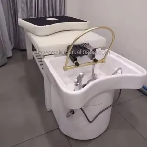 Hete Verkoop Shampoo Bed Massage Bed Met Watercirculatie Systeem Fumigatie Machine
