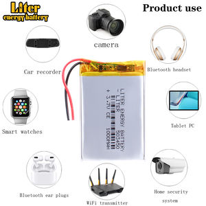<span class=keywords><strong>503450</strong></span> 1000mAh 3.7V có thể sạc lại LiPo pin năng lượng mặt trời <span class=keywords><strong>Li</strong></span> Ion <span class=keywords><strong>Polymer</strong></span> Pin Lithium với PCM - Product Image 5
