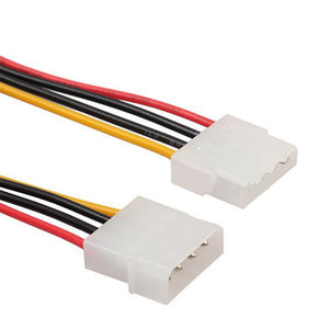计算机Molex 4针母对公硬盘集成电路计算机风扇电源扩展电缆集成电路molex 4针接线 - Product Image 2