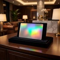 Großhandel CR80 Regenbogen-Hologramm NFC RFID 13,56MHz Mini-Tag Offsetdruck Wasserdichte Magnetkarte Mitglieds- & Visitenkarte