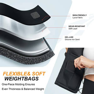 <span class=keywords><strong>Chaleco</strong></span> con <span class=keywords><strong>Peso</strong></span> Ajustable para Gimnasio, Correr, <span class=keywords><strong>Calistenia</strong></span>, Caminar, Entrenamiento <span class=keywords><strong>de</strong></span> Fuerza, Ejercicio Físico - Product Image 6
