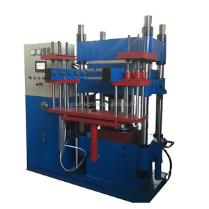 Vinyl kỷ lục đúc Máy ép/Tự động tấm lưu hóa Báo Chí với ejector/cao su O-ring Máy ép - Product Image 1