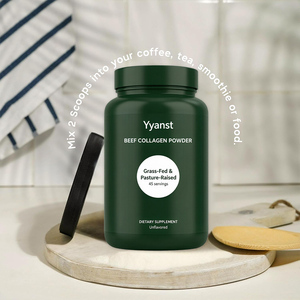 OEM/ODM Mantén las articulaciones y los huesos sanos, uñas más fuertes, apoya la salud digestiva, piel joven, colágeno de res en polvo - Product Image 3