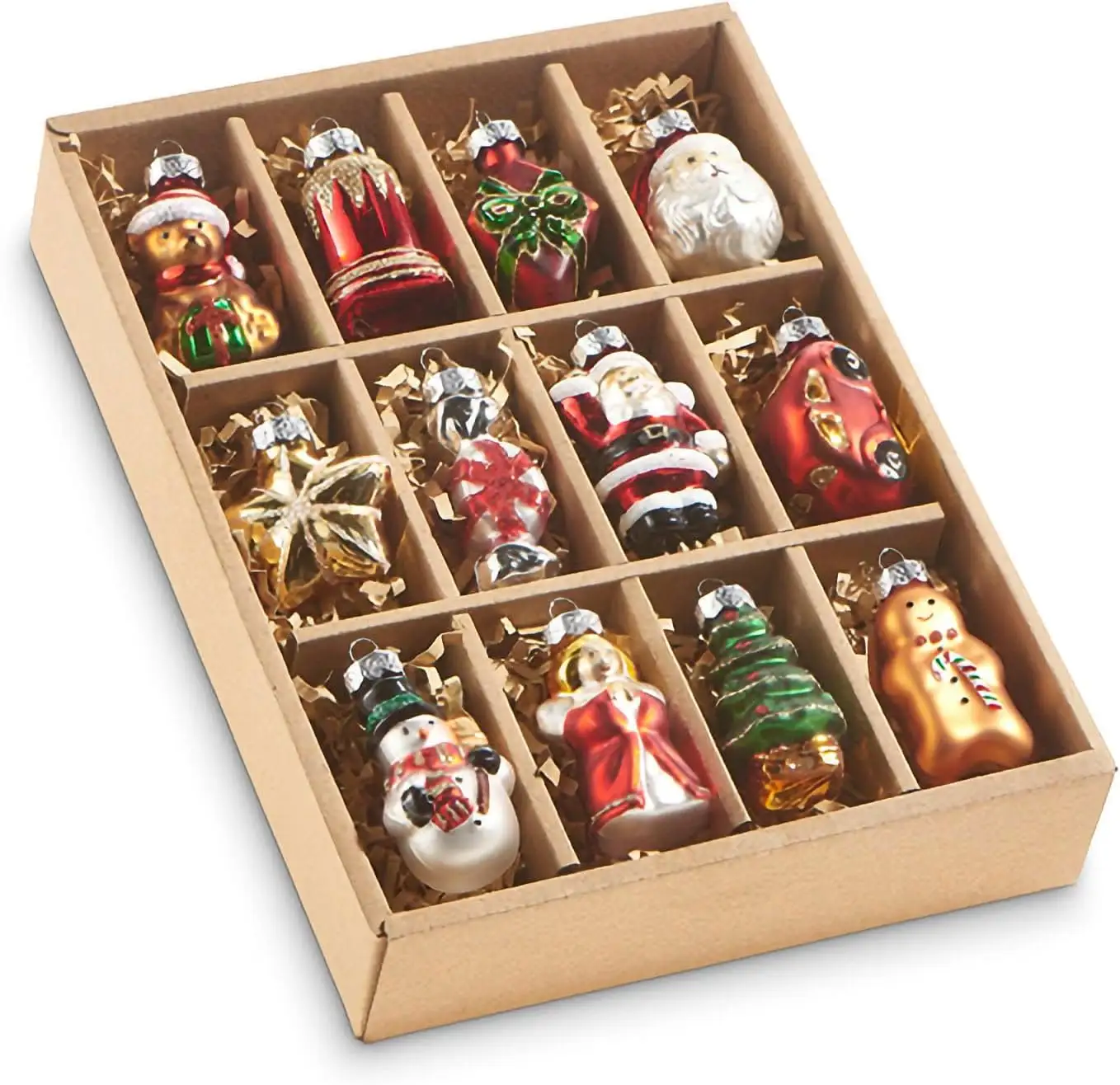 New style good-looking christmas tree pendant ornaments decorative pendants christmas christmas tree decorations box