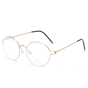 Jheyewear 2024 New Screwless Eyewear Kính Đầy Đủ Khung Ultralight Không Khí Titan Rim Kính Mắt Nam Kính Quang Học Khung Hàn Quốc Đan Mạch - Product Image 2