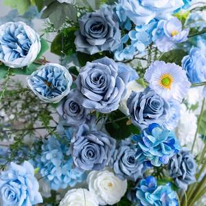 Arche murale de fleurs artificielles au design tendance et éclaté, vente directe usine pour décoration de mariages, banquets et hôtels, fabriqué en Chine - Product Image 3