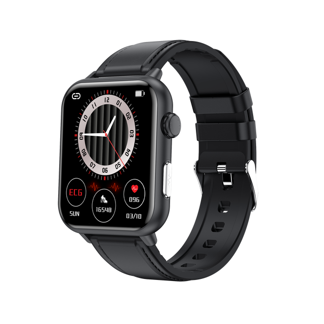 Medical ECG EKG Health Wearable Smart Watch Heart Rate SpO2 Temperature Smart Watch