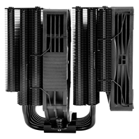 Thermalright Frost Tower 140 BLACK /White CPU Air Cooler Dual Tower 6 Heatpipe Cooler 140mm PWM Fan for High End Gaming PC Build