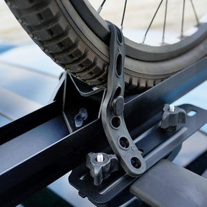 Portabici <span class=keywords><strong>da</strong></span> <span class=keywords><strong>Tetto</strong></span> in Lega di Alluminio di Alta Qualità, Nuovo Design per Biciclette Sportive - Product Image 3