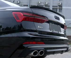 สปอยเลอร์หลังรถยนต์ ชิ้นส่วนตกแต่งสปอยเลอร์หลังสำหรับ Audi A6 S6 C8 2019-2024 อุปกรณ์ตกแต่งรถยนต์ - Product Image 2