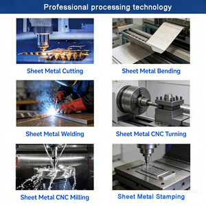 Servicio de Fabricación de Chapa Metálica, Estructura Industrial de Acero Pesado, Mecanizado CNC de 5 Ejes, Soldadura de Carcasas Metálicas - Product Image 5