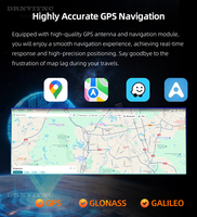 Radio Mobil Android 12,8 inci untuk Mercedes Benz V Class V250 W447 V260, CarPlay, Audio Stereo, Pemutar Video, Multimedia, GPS, Layar Sentuh