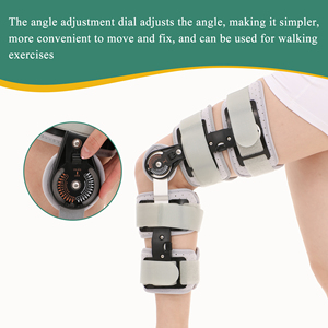 Attelle de <span class=keywords><strong>genou</strong></span> orthopédique sportive pour l'arthrose, soutien du <span class=keywords><strong>genou</strong></span> réglable, attelle de <span class=keywords><strong>genou</strong></span> souple, orthèse - Product Image 4