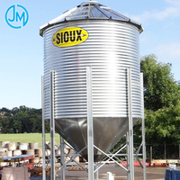 Panel de pared de silo de grano automático para granja, máquina formadora de rollos curvos, caja de cambios de 220V, Panel de cuerpo de silo de alimentos fabricado por PLC