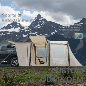 Tente extérieure autonome et étanche côté voiture fourgon de tourisme suv voiture parasol extérieur grande capacité tente de <span class=keywords><strong>toit</strong></span> de voiture - Product Image 1