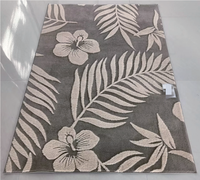 Moderner Jacquard-Teppich Weicher Flächenteppich Strukturiertes Muster Rutschfester Bodenbelag für Wohnzimmer Schlafzimmer