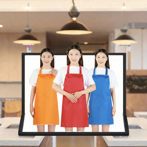 Polyester Sleeveless <b>Apron</b> Adult Anti-fouling Woven Waist <b>Apron</b> with Pockets for Kitchen Cleaning Promotion - Product Image 2