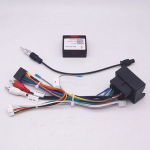 काले रेडियो पावर केबल के लिए कैनबस बॉक्स के साथ ब्लैक रेडियो पावर केबल, एंड्रॉइड हेडयूनिट इंस्टॉलेशन एडाप्टर - Product Image 3