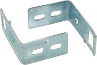 Supports de montage en forme de L pour stores verticaux en fer, légers, à fixation murale/plafond, avec cadre d'extension à clip