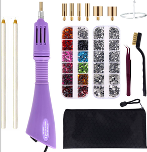 Kit d'application de strass thermocollants pour le bricolage <span class=keywords><strong>à</strong></span> domicile, nouveau style - Product Image 3