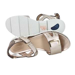 Stonefly Women's Low Sandal Bronze 3 Cm Heel Size 39 <b>Flat</b> Style - Product Image 6
