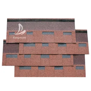工業用シート新しい売れ筋屋根材住宅用の南アジア市場のグラスファイバーアスファルト鉄片に適しています