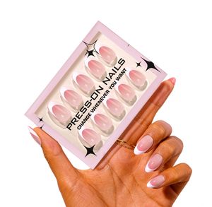 <span class=keywords><strong>Uñas</strong></span> Postizas Francesas en Forma de Almendra, <span class=keywords><strong>Color</strong></span> <span class=keywords><strong>Rosa</strong></span> Pálido, <span class=keywords><strong>Uñas</strong></span> Postizas al por Mayor para Mujer, Calidad de Salón, <span class=keywords><strong>Uñas</strong></span> a Presión para Manicura en Casa - Product Image 5