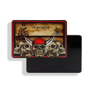 Recuerdos Logotipo personalizado Tortola Aruba Ciudades turísticas Nombre tallado en madera 2 capas MDF 3D imán de nevera de madera - Product Image 1