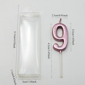 厂家直接批发小可爱生日蛋糕蜡烛定制数字造型生日蜡烛 - Product Image 6