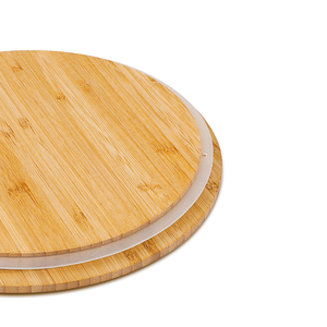 عينة مجانية أوعية سلطة خشبية ووعاء خلط زجاجي بغطاء خيزران - Product Image 6