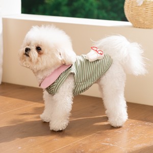 Tsyo เสื้อสุนัขการ์ตูนน่ารักเสื้อผ้าฤดูร้อนสำหรับสุนัขตัวเล็กแมวนุ่มระบายอากาศได้ดีเครื่องแต่งกายสัตว์เลี้ยงของ<span class=keywords><strong>ลูก</strong></span>สุนัข - Product Image 4