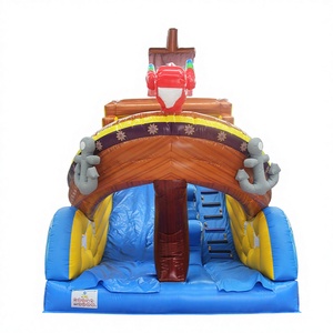 WINSUN Tobogán Inflable de PVC para Exteriores, Comercial, Grande, con Diseño de Barco Pirata, para Centros Comerciales y Jardines - Product Image 1