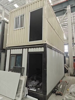 Fabrication en usine, fourniture de maisons préfabriquées prêtes à l'emploi, abris pliables préfabriqués, maisons pliantes, conteneurs transformables en magasin ou bureau à vendre