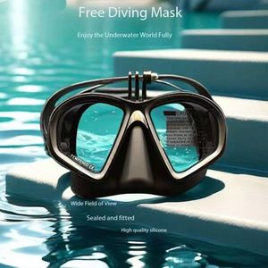 Máscaras de Buceo de Silicona y Vidrio Templado de Bajo Volumen para Hombre y Mujer - Product Image 2