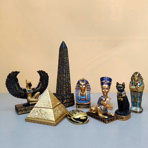 Figurine de momie en résine MY, pyramide, ornements décoratifs, souvenir pharaonique égyptien, modèle d'insecte, artisanat pour les voyages - Product Image 1
