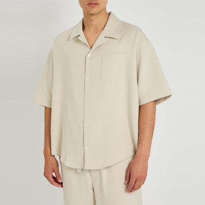 <span class=keywords><strong>Camisa</strong></span> <span class=keywords><strong>de</strong></span> Lino <span class=keywords><strong>de</strong></span> Verano <span class=keywords><strong>de</strong></span> Alta Calidad para <span class=keywords><strong>Hombre</strong></span>, Color Sólido, Holgada, Transpirable, <span class=keywords><strong>de</strong></span> Algodón, Informal, con Bolsillo en la Solapa, para Trabajar - Product Image 1