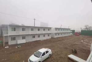 Casa Contenedor de Tres Pisos con Baño y Aseo para Dormitorio, Diseño de <span class=keywords><strong>Caracol</strong></span>, Fabricada con Panel Sándwich de Acero para Hoteles - Product Image 2