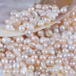 Perlas Sueltas de Agua Dulce Naturales de 10-11 mm de Zhuji, Perlas Medicinales Ligeras de Dos Caras, No Porosas - Product Image 4